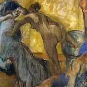 Edgar Degas - Die Tasse heiße Schokolade 1900 | Giclée Kunstdruck gerahmt