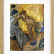 Edgar Degas - Die Tasse heiße Schokolade 1900 | Giclée Kunstdruck gerahmt