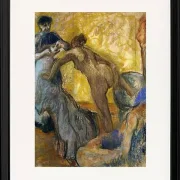 Edgar Degas - Die Tasse heiße Schokolade 1900 | Giclée Kunstdruck gerahmt