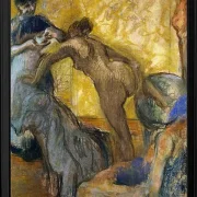 Edgar Degas - Die Tasse heiße Schokolade 1900 | Giclée Kunstdruck gerahmt