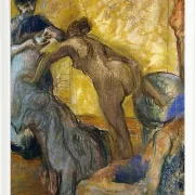 Edgar Degas - Die Tasse heiße Schokolade 1900 | Giclée Kunstdruck gerahmt