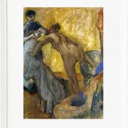 Edgar Degas - Die Tasse heiße Schokolade 1900 | Giclée Kunstdruck gerahmt