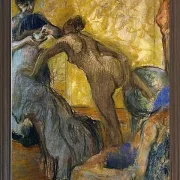 Edgar Degas - Die Tasse heiße Schokolade 1900 | Giclée Kunstdruck gerahmt