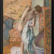 Edgar Degas - Nach dem Bad 1896 | Giclée Kunstdruck gerahmt