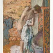 Edgar Degas - Nach dem Bad 1896 | Giclée Kunstdruck gerahmt