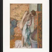 Edgar Degas - Nach dem Bad 1896 | Giclée Kunstdruck gerahmt