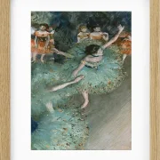 Edgar Degas - Schwankende Tänzerin 1877 | Giclée Kunstdruck gerahmt