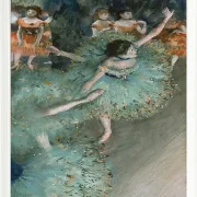 Edgar Degas - Schwankende Tänzerin 1877 | Giclée Kunstdruck gerahmt