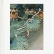 Edgar Degas - Schwankende Tänzerin 1877 | Giclée Kunstdruck gerahmt