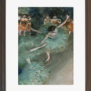 Edgar Degas - Schwankende Tänzerin 1877 | Giclée Kunstdruck gerahmt