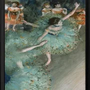 Edgar Degas - Schwankende Tänzerin 1877 | Giclée Kunstdruck gerahmt