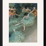 Edgar Degas - Schwankende Tänzerin 1877 | Giclée Kunstdruck gerahmt