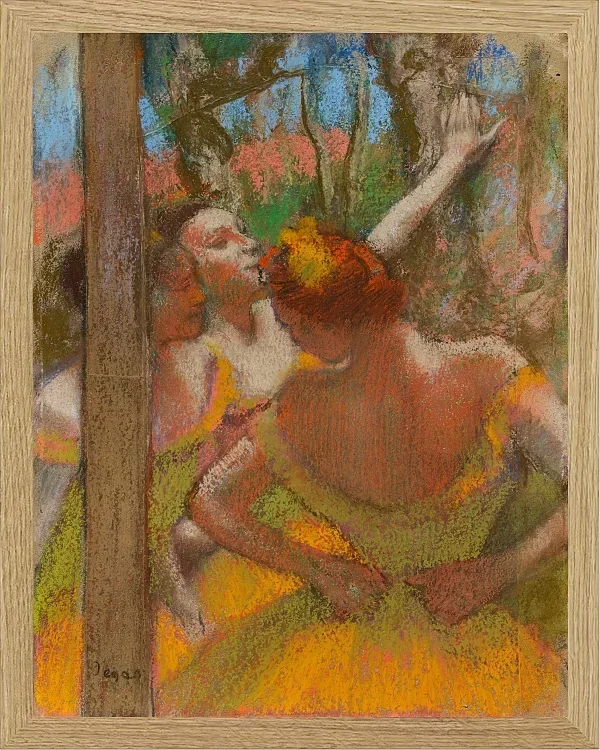 Edgar Degas - Tänzer 1896 | Giclée Kunstdruck gerahmt