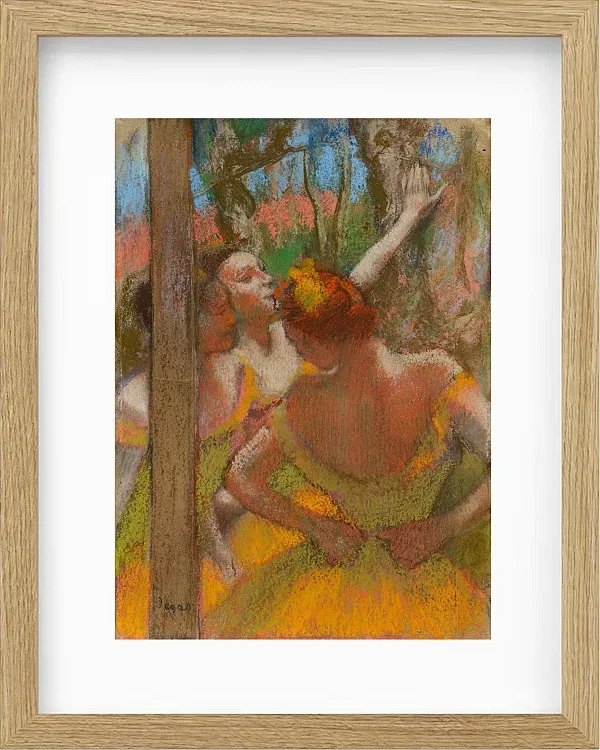 Edgar Degas - Tänzer 1896 | Giclée Kunstdruck gerahmt