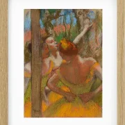 Edgar Degas - Tänzer 1896 | Giclée Kunstdruck gerahmt