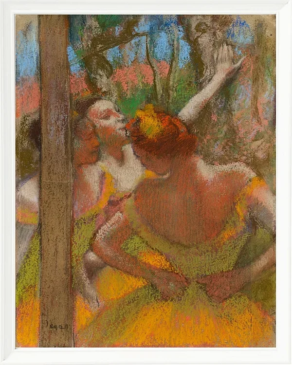 Edgar Degas - Tänzer 1896 | Giclée Kunstdruck gerahmt