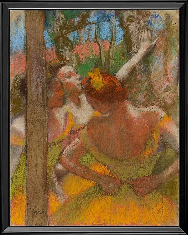 Edgar Degas - Tänzer 1896 | Giclée Kunstdruck gerahmt