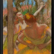 Edgar Degas - Tänzer 1896 | Giclée Kunstdruck gerahmt