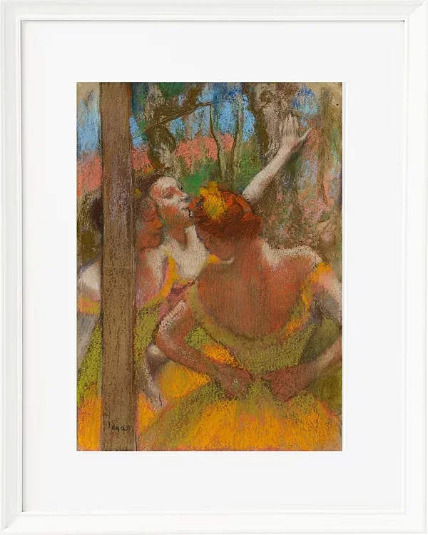 Edgar Degas - Tänzer 1896 | Giclée Kunstdruck gerahmt