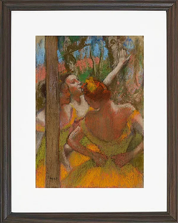 Edgar Degas - Tänzer 1896 | Giclée Kunstdruck gerahmt