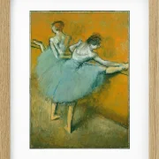 Edgar Degas - Tänzer an der Barre 1884 | Giclée Kunstdruck gerahmt
