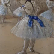 Edgar Degas - Tänzerin 1880 | Giclée Kunstdruck gerahmt
