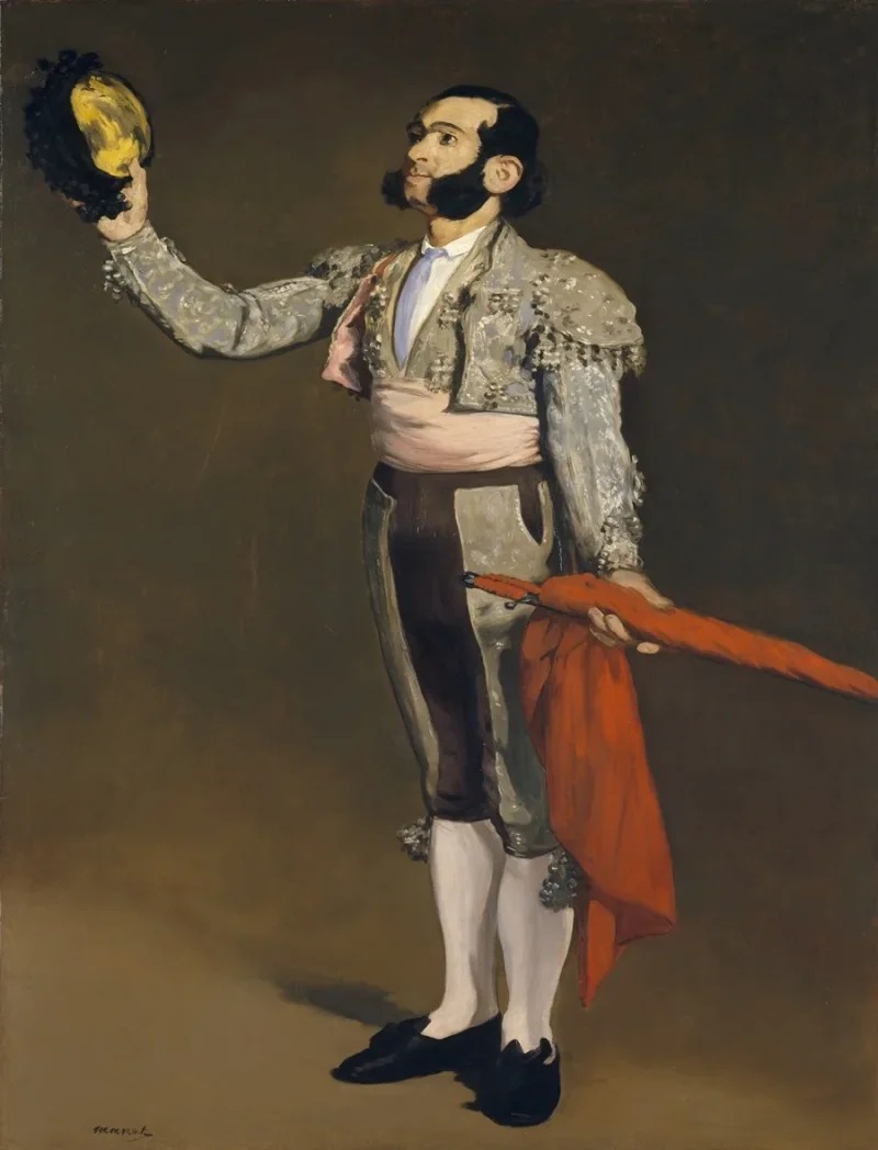 Edouard Manet - Der Matador 1866 | Giclée Kunstdruck gerahmt