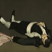 Edouard Manet - Der tote Torero 1864 | Giclée Kunstdruck gerahmt