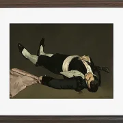 Edouard Manet - Der tote Torero 1864 | Giclée Kunstdruck gerahmt