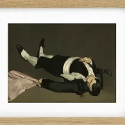 Edouard Manet - Der tote Torero 1864 | Giclée Kunstdruck gerahmt