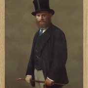 Edouard Manet - Edouard Manet 1867 | Giclée Kunstdruck gerahmt