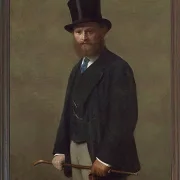 Edouard Manet - Edouard Manet 1867 | Giclée Kunstdruck gerahmt