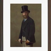Edouard Manet - Edouard Manet 1867 | Giclée Kunstdruck gerahmt