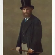 Edouard Manet - Edouard Manet 1867 | Giclée Kunstdruck gerahmt