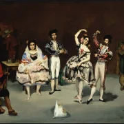 Edouard Manet - Spanisches Ballett 1878 | Giclée Kunstdruck gerahmt