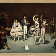 Edouard Manet - Spanisches Ballett 1878 | Giclée Kunstdruck gerahmt