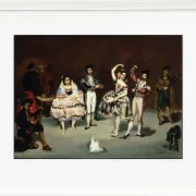 Edouard Manet - Spanisches Ballett 1878 | Giclée Kunstdruck gerahmt