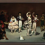 Edouard Manet - Spanisches Ballett 1878 | Giclée Kunstdruck gerahmt