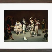 Edouard Manet - Spanisches Ballett 1878 | Giclée Kunstdruck gerahmt