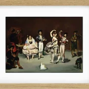 Edouard Manet - Spanisches Ballett 1878 | Giclée Kunstdruck gerahmt