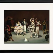 Edouard Manet - Spanisches Ballett 1878 | Giclée Kunstdruck gerahmt