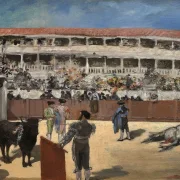 Edouard Manet - Stierkampf 1865 | Giclée Kunstdruck gerahmt