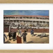 Edouard Manet - Stierkampf 1865 | Giclée Kunstdruck gerahmt
