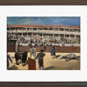 Edouard Manet - Stierkampf 1865 | Giclée Kunstdruck gerahmt