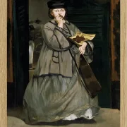 Edouard Manet - Straßensänger 1862 | Giclée Kunstdruck gerahmt