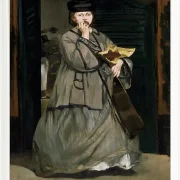Edouard Manet - Straßensänger 1862 | Giclée Kunstdruck gerahmt