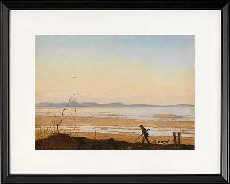 Ein Abend am Arresø See – 1837