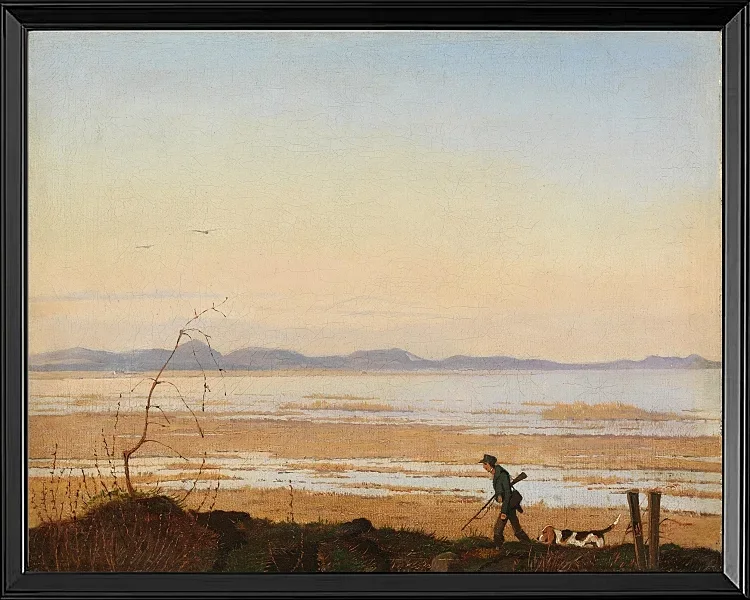 Ein Abend am Arresø See – 1837