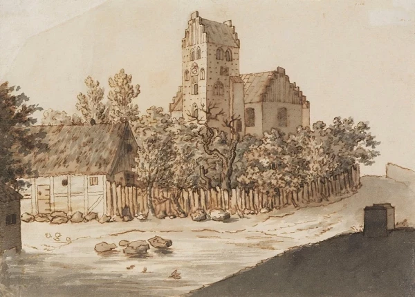 Kirche von Lyngby - 1795