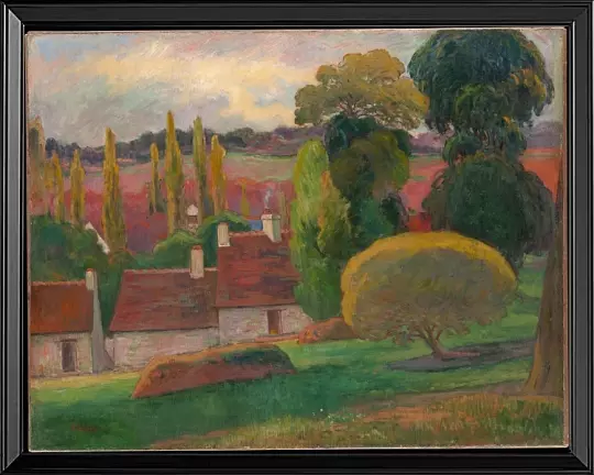 Ein Bauernhof in der Bretagne - 1894